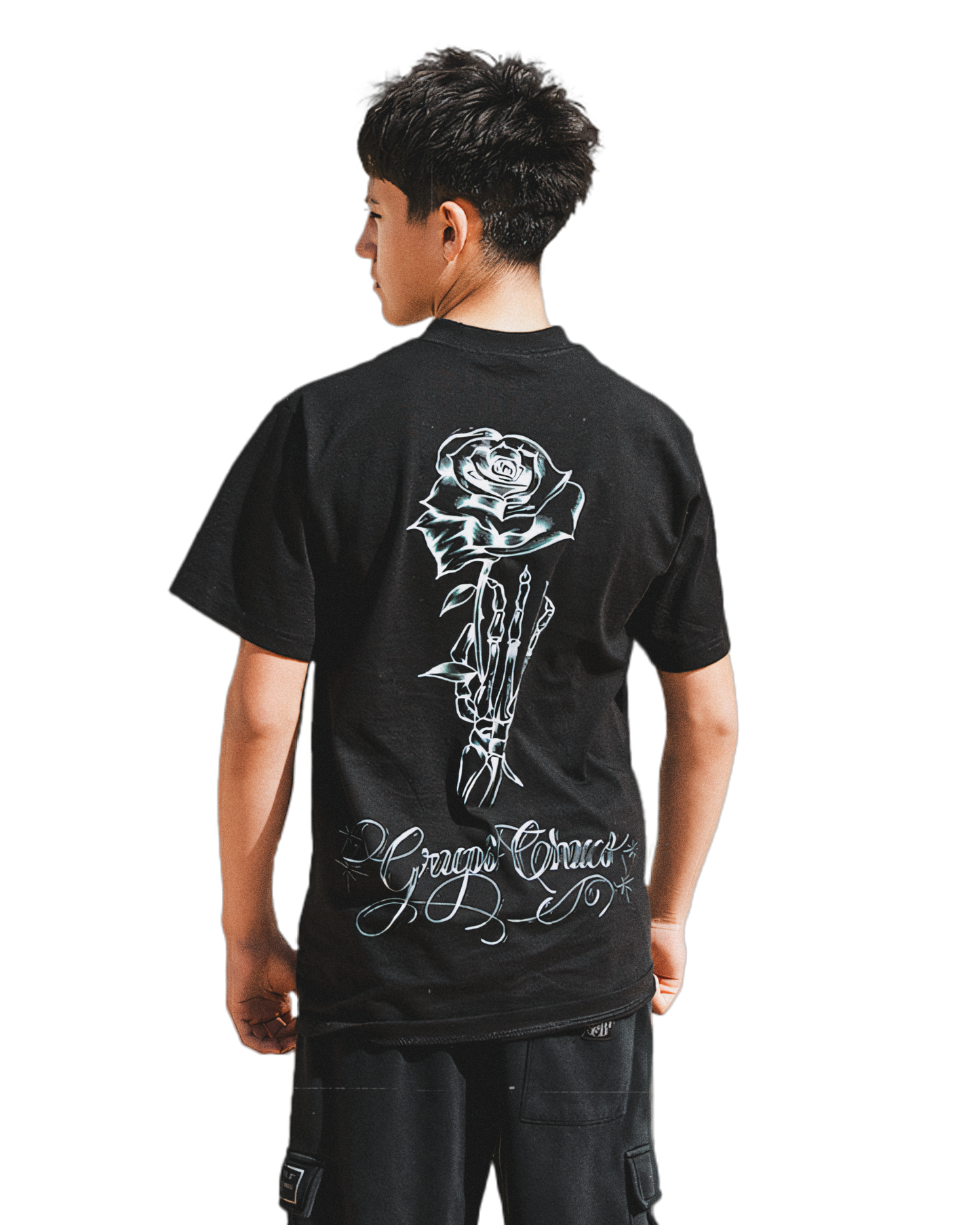 Rosa Muerta Tee Negro